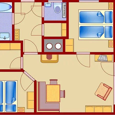 דירה Ferienwohnung-enzian-20-garten מיסן-וילהאמס